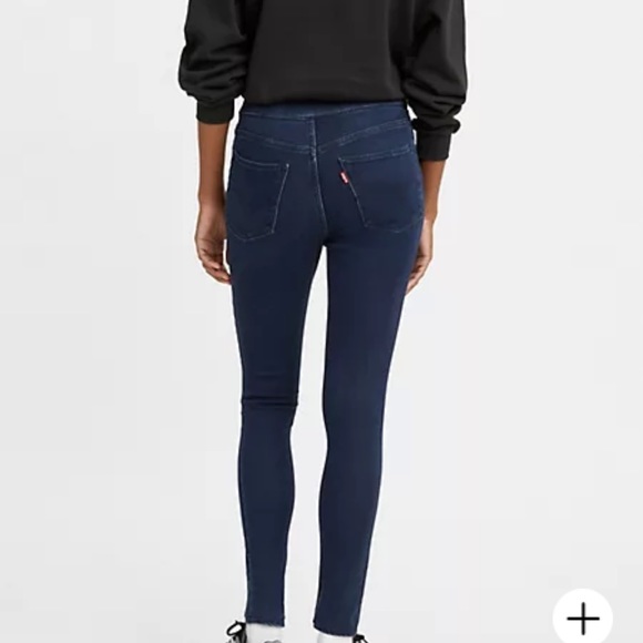 Levi’s Pull-on Shaping Dark Rinse Denim Jeggings, 6 - Picture 4 of 12